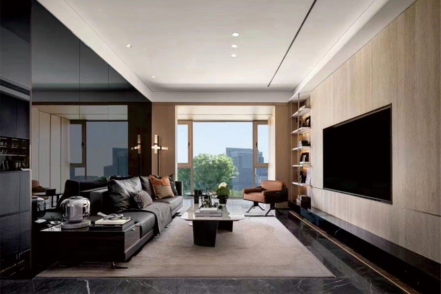 溫州翰林九境 - 現代風樣板房工程項目案例